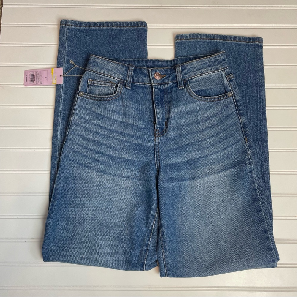 Wild Fable High Waisted Wide leg jeans sz 0